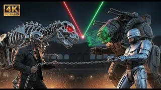Cybernetic Assassin Unlocks Plasma Rifle, Battles The Future Cop! ⚔ The Machine War