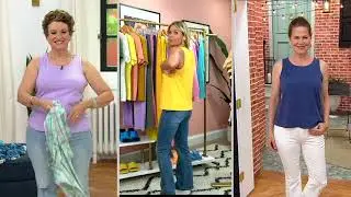 Candace Cameron Bure Sunkissed Tank Tank on QVC