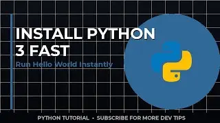 Python 3 Kickstart: Install, Setup Environment, and Run Hello World on macOS