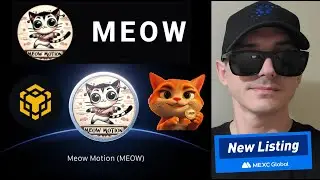$MEOW - MEOW MOTION TOKEN CRYPTO COIN HOW TO BUY MEXC GLOBAL BNB BSC BINANCE BLOCKCHAIN PANCAKESWAP