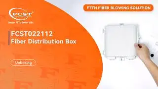 FTTH Fiber Termination Box unboxing