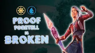 GIGA-BRAIN Niko Aris BREAKS FORETELL White/Blue Control DEEP-DIVE