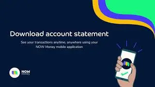 How to download account statement with NOW Money