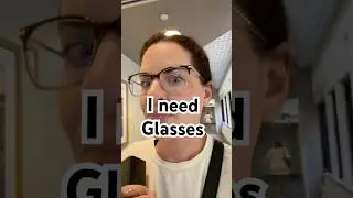 finally got glasses #glasses #funny #relatable #husbandwife #storytime #eye #Vlog #childhood
