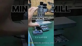 Desktop CNC Mini Mill - Compact CNC Milling Machine, Small Desktop CNC, Miniature CNC Mill #svanfon