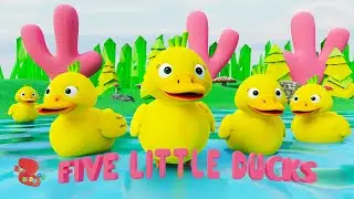 Five Little Ducks | Nursery Rhymes | Kids Songs | Baby Songs |Zoo Zoo videos | Cartoon Song