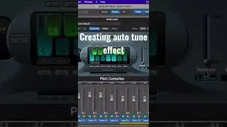 creating auto tune effect #logicprox #plugins #autotune