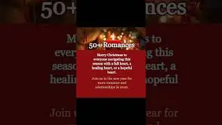 Merry Christmas from 50 Plus Romances. #relationships #romance #merrychristmas #overfifty