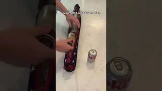 Keeps drinks cold and hidden away!