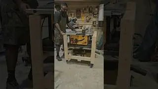 Rolling Table Saw Cart Build (In Progress)