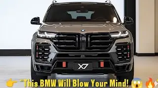 2026 BMW X7 - A Perfect Mix of Innovation, Space, and Efficiency!