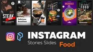 Fast Food Business Success Instagram Stories -  After Effects Projects