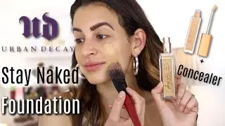 Urban Decay Stay Naked Foundation and Concealer | Review + Wear Test