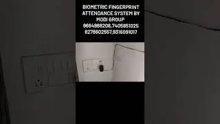 Biometric Fingerprint Attendance System by Modi Group #attendancemachine #biometricattendance