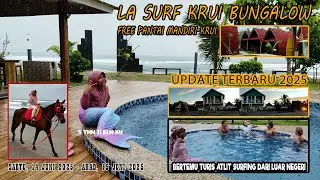 Krui Trip 4/4 | LaSurf Krui Bungalow - Villa Estetik Free Pantai Mandiri & 2 Kolam Renang | Ada bule