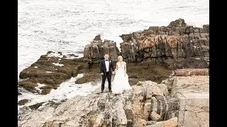 Christina & Brad's Cliff House Wedding