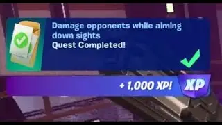 Fortnite - Damage opponents while ailing down sights - Chapter 5 Season 4