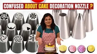 Russian Nozzle vs Regular Nozzle Which Should you use for Whipped Cream Cakes | Cake Design Tips