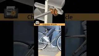 Would you try this chainless bicycle 🚲? ✅ #bicycle #vehicle #automobile #chainless #cycle
