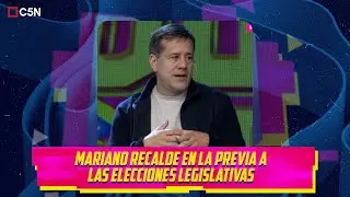 Mariano RECALDE en DURO DE DOMAR previo a las ELECCIONES LEGISLATIVAS