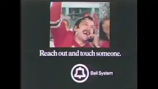 Bell Telephone 'Reach Out!' Jingle Commercial (1979)