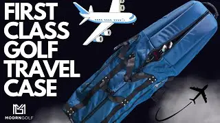 FIRST CLASS GOLF TRAVEL CASE // BEST GOLF CASE TO BUY IN 2024 // GOLF TRAVEL IN 2024