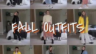 Fall Outfits! 🍁| How to Style Autumn Clothes in Canada