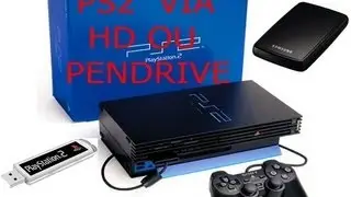 como jogar ps2 via usb com hd ou pen drive completo open ps2 loader sem precisar instalar