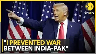 Donald Trump: I Settled India-Pakistan War Without Nuclear Weapons | WION NEWS