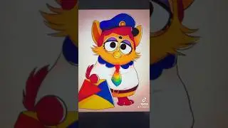 Welcome Home x Furby (Eddie Dear) #welcomehome #welcomehomearg #furby #fanart