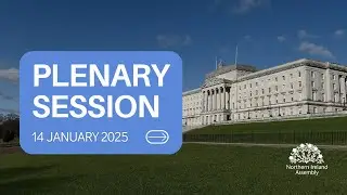 Plenary Session - Tuesday 14 January 2025