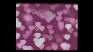 4K Falling Hearts Explosion Retro Film Projector Pink Purple Copyright Free Stock Footage Download