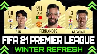 FIFA 21 | PREMIER LEAGUE WINTER REFRESH😱🔥 FT. BRUNO FERNANDES, SON, GREALISH...✅