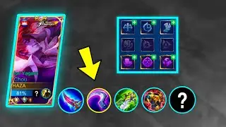 Chou Emblem Set And Build 2021 Chou New Gameplay | Mobile Legends