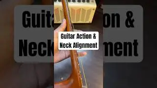 How to fix guitar action and neck alignment using allen key? #guitartips #guitar #indianguitarist