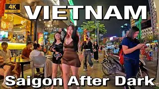 Vietnam Nightlife Ho Chi Minh City (Saigon) 2025 🇻🇳 Explore the streets of District 1