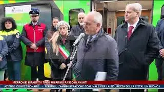 Ferrovie, ripartiti i treni un primo passo in avanti TG NEWS MOLISE DEL 25-01-26 - TRSP -