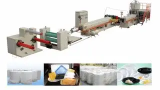 Brazil PS 180 200 foam sheet making machine, ps extruder production machine3