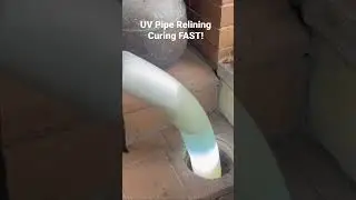 UV Pipe Relining Curing FAST!!
