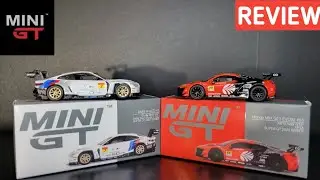Mini GT - BMW M4 GT3 & Honda NSX GT3 EVO22 - Super GT 2022 - REVIEW