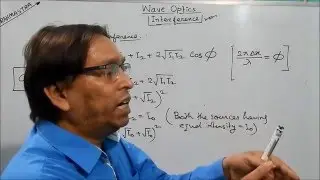 Constructive Interference - Calculation for Intensity of Superposed Wave