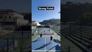 Finish had some extra juice #pickleballaddict #pickleballhighlights #pickleball #pickleballislife