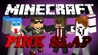 BRAND NEW Minecraft Pink Men Slappin' On Each Other Minigame w/ SkyDoesMinecraft and Friends!