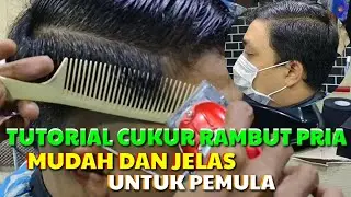belajar cukur rambut undercut @TOMBARBERPTC