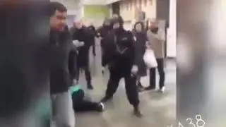 Росгвардия vs беременная женщина.