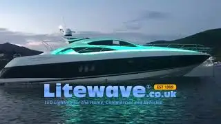 Luxury Yacht Lighting | Litewave&reg; Pro RGB LED Strip + Marine LED Lighting| WiFi Controlled