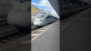 DB 411 053 ICE-T &bdquo;Ilmenau&ldquo; Einfahrt Fulda Hbf #br411 #deutschebahn