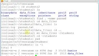 Linux commands and pipes