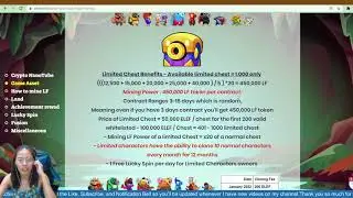 ELEF WORLD NANOTUBE NFT GAME - My 200,000 ELEF Token ready for Scholarship!