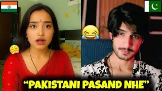 INDIA vs PAKISTAN Omegle Roast 🤯 | Indian Girl’s Reaction